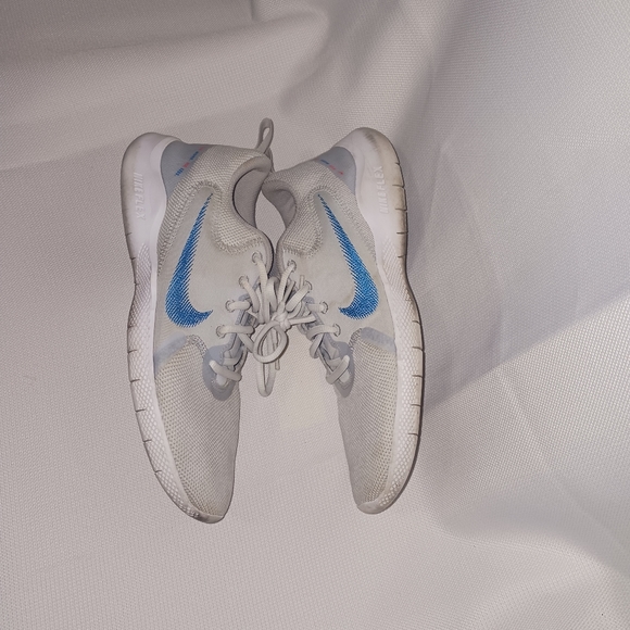 Nike Flex Experience RN 10 Pure Platinum/ lmperial Blue (C19960 010) Men's 8.5 - Picture 3 of 7